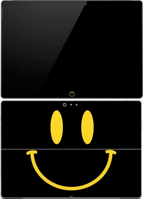 Black Happy Face Surface Pro (2017) Skin